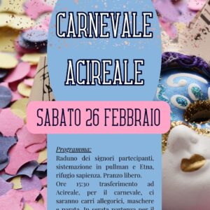Carnevale di Acireale 26 Febbraio